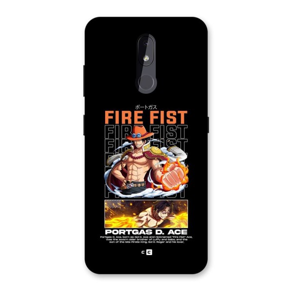 Fire Fist Ace Back Case for Nokia 3.2