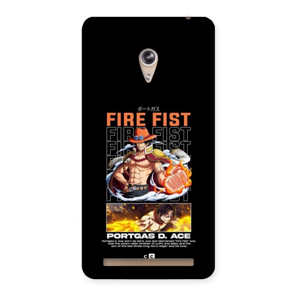 Fire Fist Ace Back Case for Zenfone 6