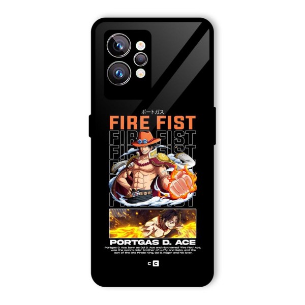 Fire Fist Ace Glass Back Case for Realme GT2 Pro