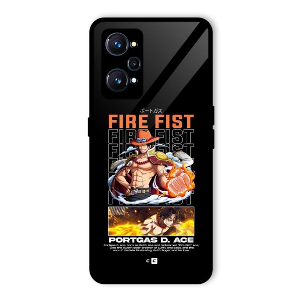 Fire Fist Ace Glass Back Case for Realme GT 2