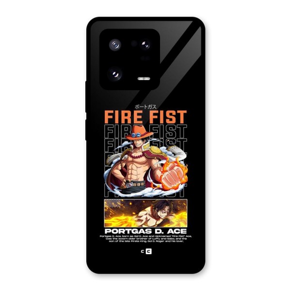 Fire Fist Ace Glass Back Case for Xiaomi 13 Pro