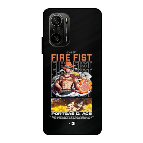 Fire Fist Ace Metal Back Case for Mi 11X Pro