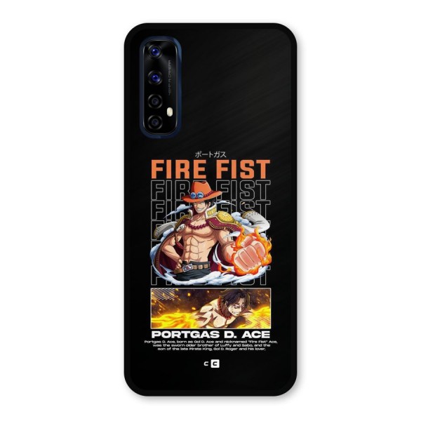 Fire Fist Ace Metal Back Case for Realme 7