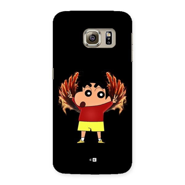 Fire Shinchan Back Case for Galaxy S6 Edge Plus