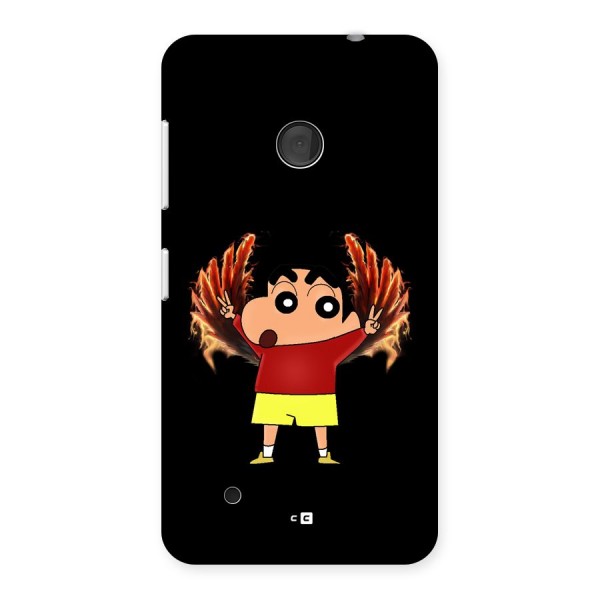 Fire Shinchan Back Case for Lumia 530