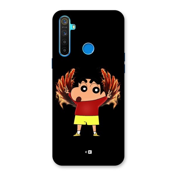 Fire Shinchan Back Case for Realme 5s