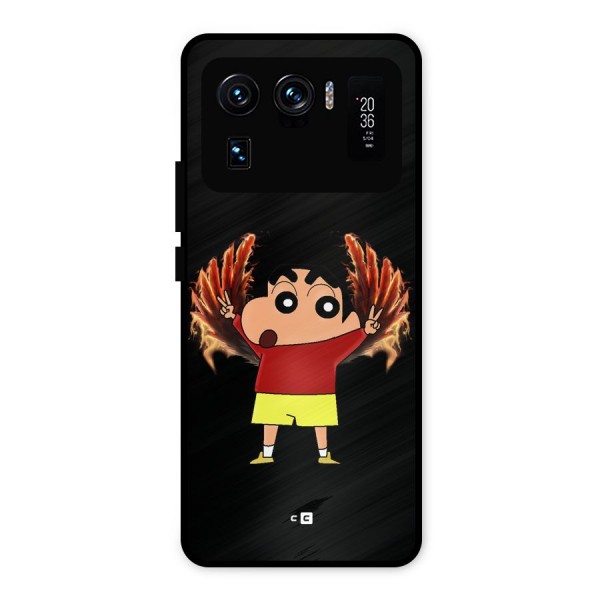 Fire Shinchan Metal Back Case for Mi 11 Ultra