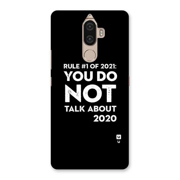 First Rule of 2021 Back Case for Lenovo K8 Note