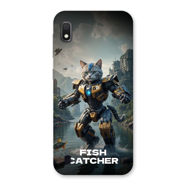 Fish Catcher Back Case for Galaxy A10