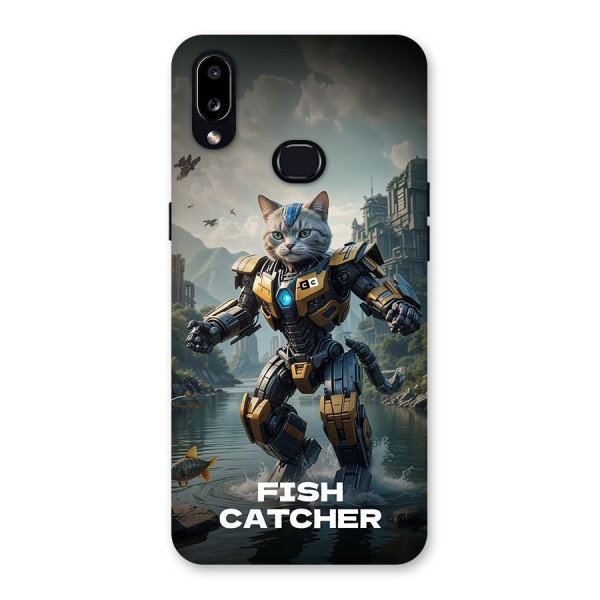 Fish Catcher Back Case for Galaxy A10s