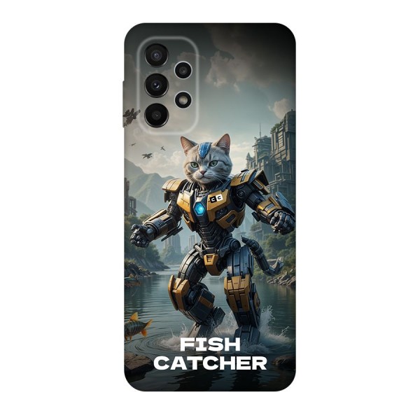 Fish Catcher Back Case for Galaxy A23