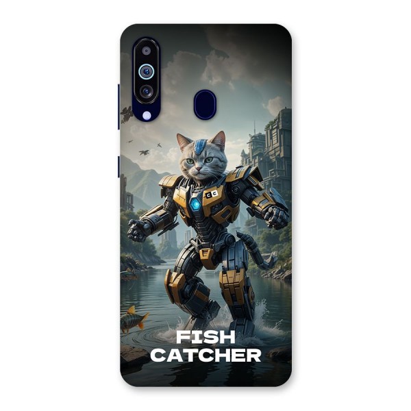 Fish Catcher Back Case for Galaxy A60