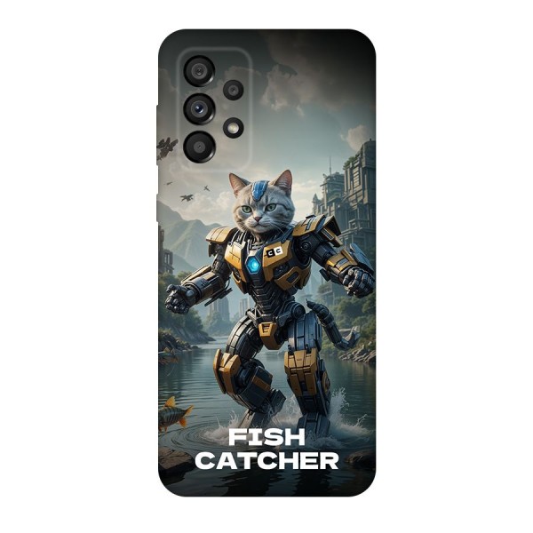 Fish Catcher Back Case for Galaxy A73 5G