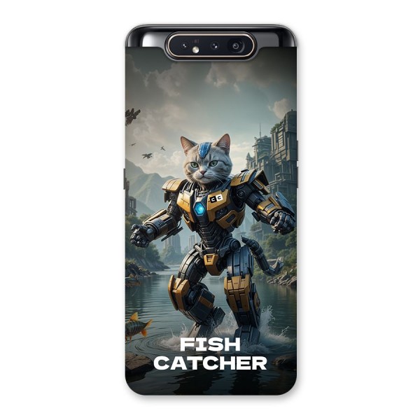 Fish Catcher Back Case for Galaxy A80