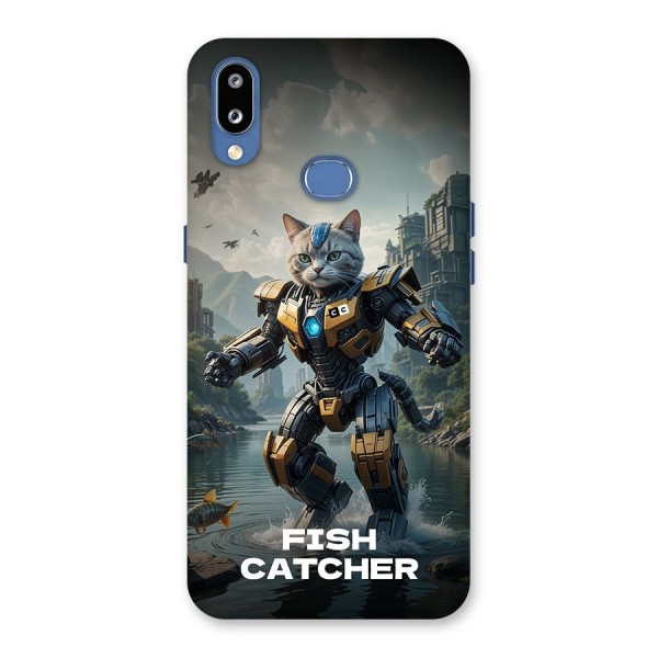 Fish Catcher Back Case for Galaxy M01s