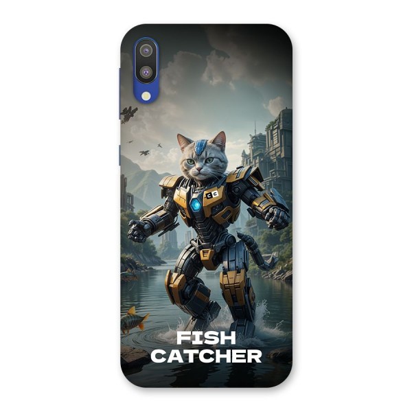 Fish Catcher Back Case for Galaxy M10