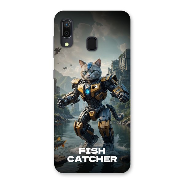 Fish Catcher Back Case for Galaxy M10s