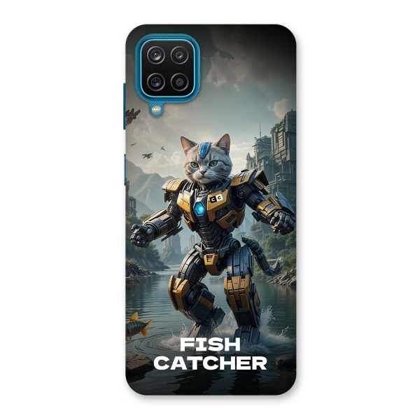 Fish Catcher Back Case for Galaxy M12