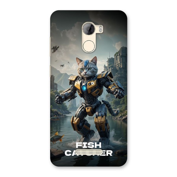 Fish Catcher Back Case for Gionee A1 LIte