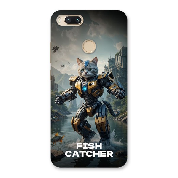 Fish Catcher Back Case for Mi A1