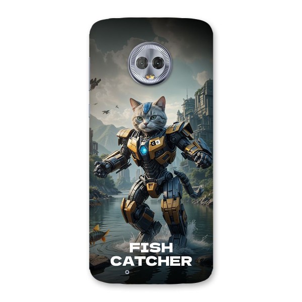 Fish Catcher Back Case for Moto G6