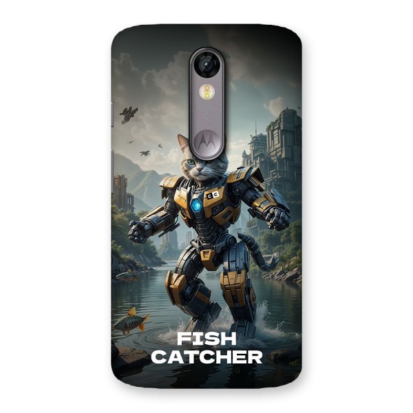 Fish Catcher Back Case for Moto X Force