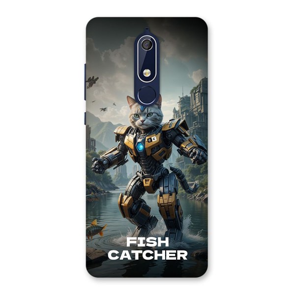 Fish Catcher Back Case for Nokia 5.1