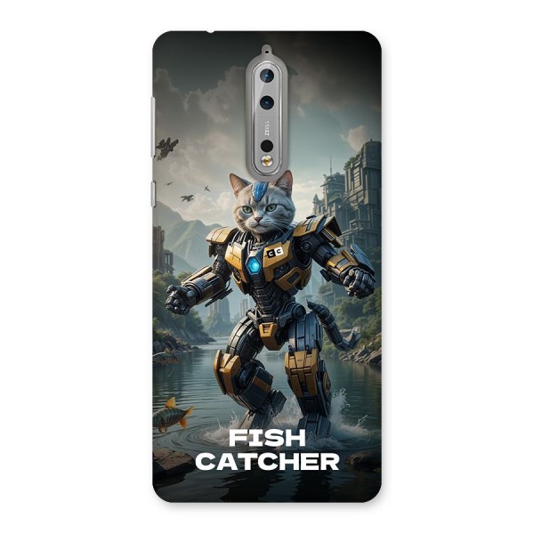 Fish Catcher Back Case for Nokia 8