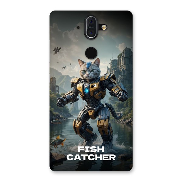 Fish Catcher Back Case for Nokia 8 Sirocco