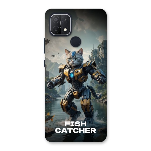 Fish Catcher Back Case for Oppo A15