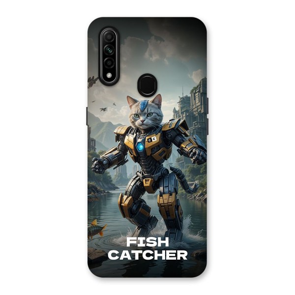 Fish Catcher Back Case for Oppo A31