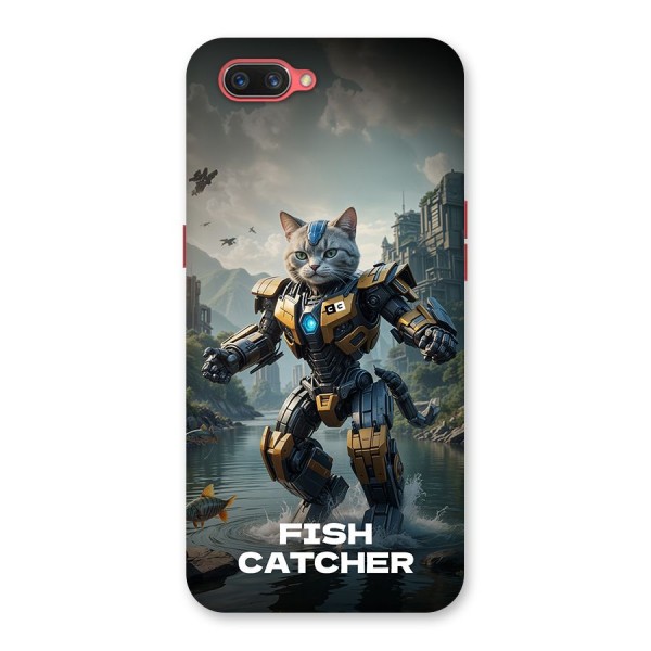 Fish Catcher Back Case for Oppo A3s