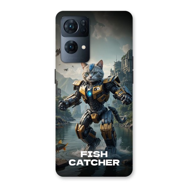 Fish Catcher Back Case for Oppo Reno7 Pro 5G