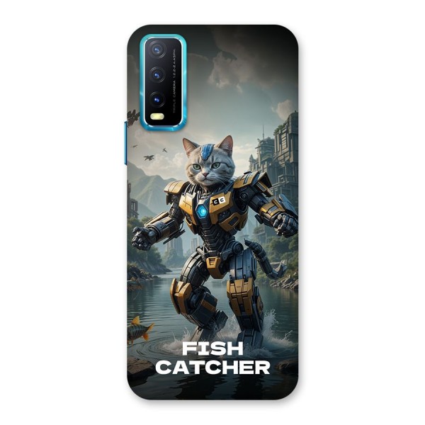 Fish Catcher Back Case for Vivo Y12s