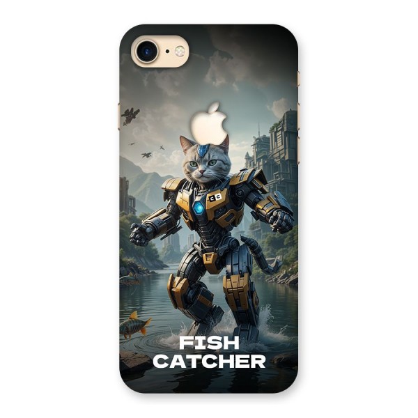 Fish Catcher Back Case for iPhone 7 Apple Cut