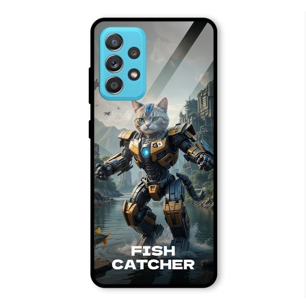 Fish Catcher Glass Back Case for Galaxy A52s 5G