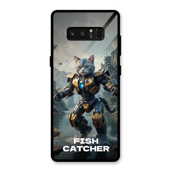 Fish Catcher Glass Back Case for Galaxy Note 8