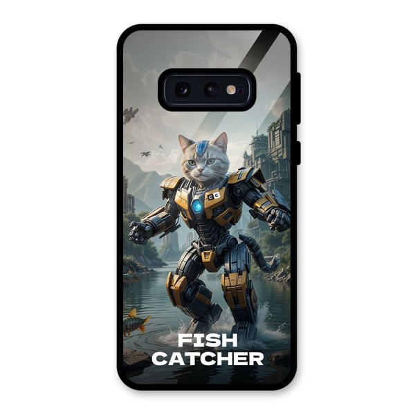 Fish Catcher Glass Back Case for Galaxy S10e