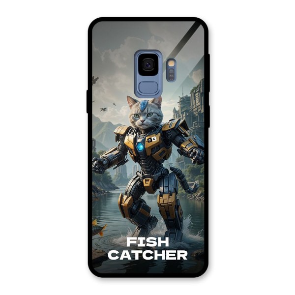 Fish Catcher Glass Back Case for Galaxy S9