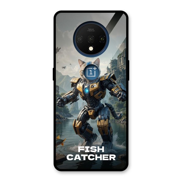 Fish Catcher Glass Back Case for OnePlus 7T