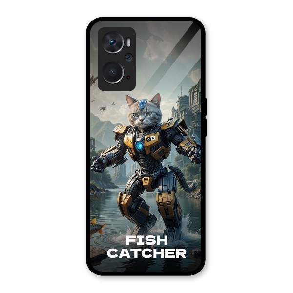 Fish Catcher Glass Back Case for Oppo K10 4G