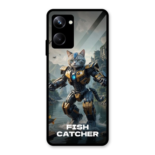 Fish Catcher Glass Back Case for Realme 10 Pro