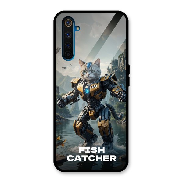 Fish Catcher Glass Back Case for Realme 6 Pro