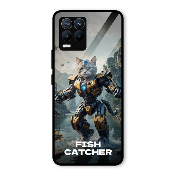 Fish Catcher Glass Back Case for Realme 8 Pro