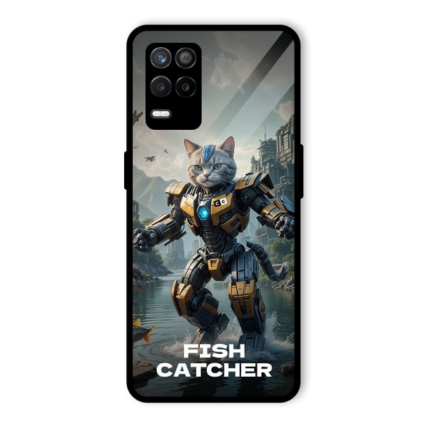 Fish Catcher Glass Back Case for Realme 9 5G