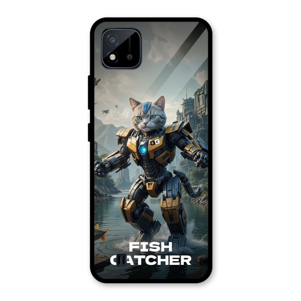 Fish Catcher Glass Back Case for Realme C11 2021