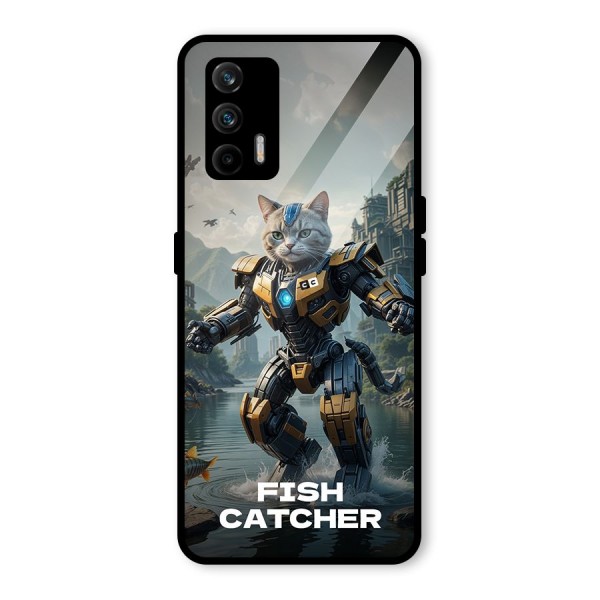 Fish Catcher Glass Back Case for Realme GT 5G