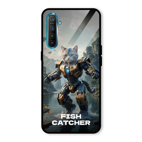 Fish Catcher Glass Back Case for Realme X2