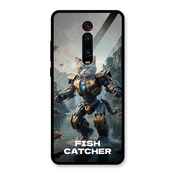 Fish Catcher Glass Back Case for Redmi K20 Pro