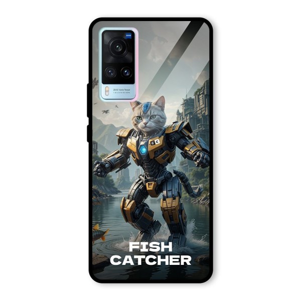 Fish Catcher Glass Back Case for Vivo X60